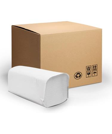 Defacto Extra Soft Paper Towels - 3200 Zigzag Folding 2-Layer Towels - Ideal for Donors - 25x23 cm - White - Buy Online on GoSupps.com