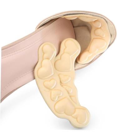 Mobestech 4 Pairs High Heels Heel Stickers - Self-Adhesive Heel Caps & Protectors for Comfortable Women's Dress Shoes - Heel Liners & Pads for Loose & Big Shoes - Buy Online on GoSupps.com