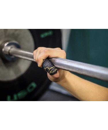 Liftgenie Thumb Adhesive Weightlifting Tape | Protects Thumbs When Lifting Weights & Prevents Knurling | Stretchy Adhesive Athletic Hook Grip Tape for Weightlifters Black 3 Rolls PRIME - Buy Online on GoSupps.com