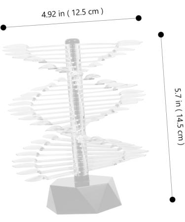 Nail Tips Practice Holder Nail Tips Display Holder Nail Practice Stand Nail Art Practice Stand Nail Art Stands Clear Nail Sample Stick Nail Art Supply Spiral Nail Manicure Acrylic 6.2x6.2cm gray - Buy Online on GoSupps.com