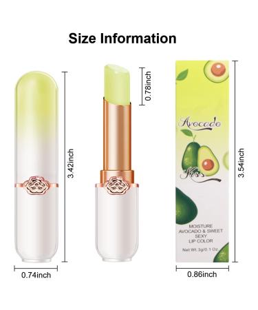 BINGBRUSH Avocado Green Color Changing Lipstick Queen PH Mood Long Lasting Lip Gloss Set for Women - 2 Count - Buy Online on GoSupps.com