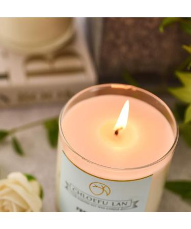 Chloefu LAN Farmhouse Spiced Pumpkin Candle - 100% Natural Soy 14.1oz Large Scented Jar - Ideal Home Gift for Fall & Halloween - Buy Online on GoSupps.com