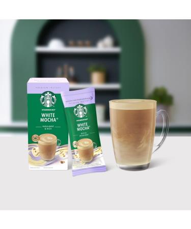 STARBUCKS White Mocha Sp cialit s Instantan es Gourmandes 12 x 5 (60 Sachets) - Buy Online on GoSupps.com