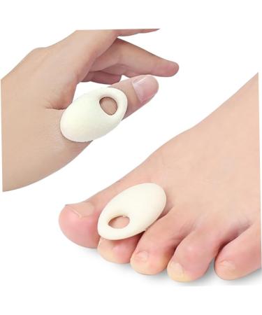 FRCOLOR 2 Pairs Toe Corn Stickers Corn Cushions for Feet Toe Corn Removal Anti-wear Corn Bandages Remover Cushion Soft Men and Women Wear Sleeve Foam - Buy Online on GoSupps.com