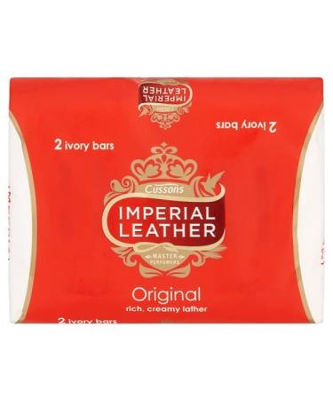 Imperial Leather Original Bar Soap 2 x 100g Lavender 100 g (Pack of 2)