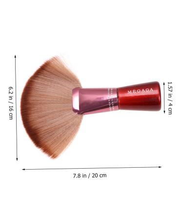 Ipetboom Fan Highlighter Brush & Neck Duster - Devil Horns Headband Makeup Tool | Large Foundation Brush for Students - Buy Online on GoSupps.com