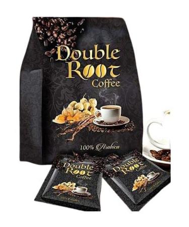 Superlife Double Root Coffee|Tongkat ali Maca Root ManPower Energy Enhancement Instant Coffee 6 Count (Pack of 1)