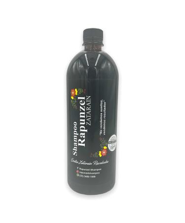 FORMULA RAPUNZEL ZATARAIN Shampoo 1Lt - 100% Natural with Argan & Coconut Extracts | Frizz Eliminating Formula | Genuine Product - Buy Online on GoSupps.com