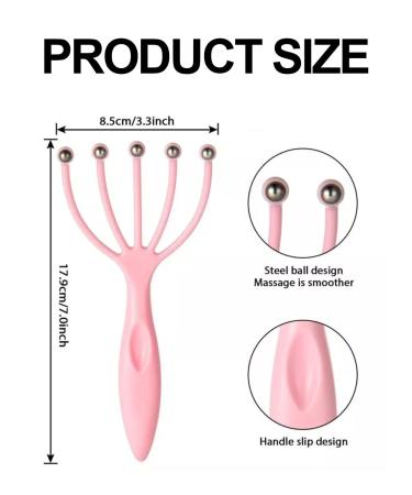 DNMH 4-Piece Head Massager Set | Relaxing Head Crawler & Massage Spider for Ultimate Relaxation & Health - Buy Online on GoSupps.com