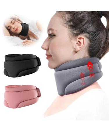 Slumberzen Snoring Solution Neck Pillows for Snoring Sleep Neck Brace for Sleeping Support Neck Pillows for Pain Relief (2PCS-B)