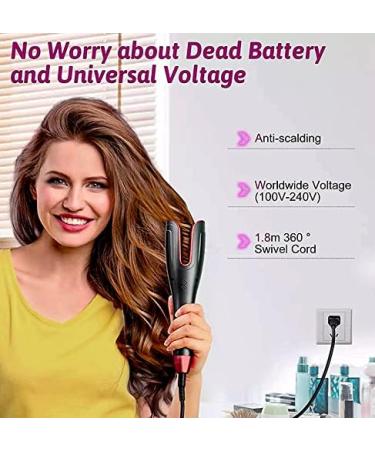 Auto Hair Curler - Automatic Curling Iron with LCD Timer & Fast Heating for All Hair Types | International Shipping Available - Buy Online on GoSupps.com