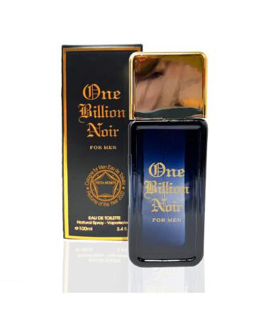 META-BOSEM One Billion Noir Men's Cologne Eau de Toilette Natural Spray - Fresh Orange Notes - Spicy Elements - Great Holiday Gift - for All Day Use - a Classic Bottle 3.4 Fluid Ounce/100Ml One Billionaire Noire 3.4 Fl Oz (Pack of 1) - Buy Online on GoSupps.com