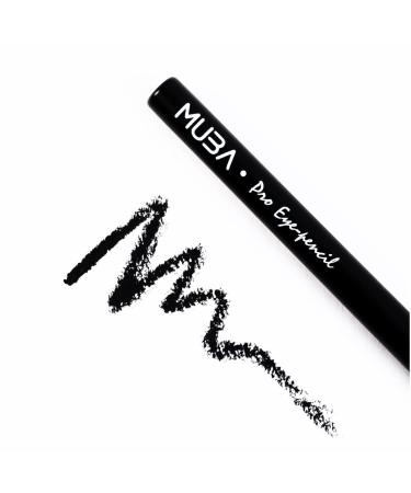 MUBA COSMETICS Eye Pencil  Ink  - Waterproof Eyeliner Pencil  Long Lasting Eye Liner Pencils for Eye Makeup - No Budge Under Eye Pencil Eyeliner  Creamy Eye Pencils  Eyeliner Pencils for Precise Finish - BLACK