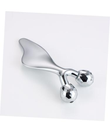 Beavorty 4pcs Dolphin Scraping Board Tools Walker Roller for Face Eye Manual Roller for Massage Roller Facial Rollers Face Massaging Tool Stainless Steel Cosmetic Massager Woman 11.40X4.70X3.00CMx4pcs Silverx4pcs - Buy Online on GoSupps.com