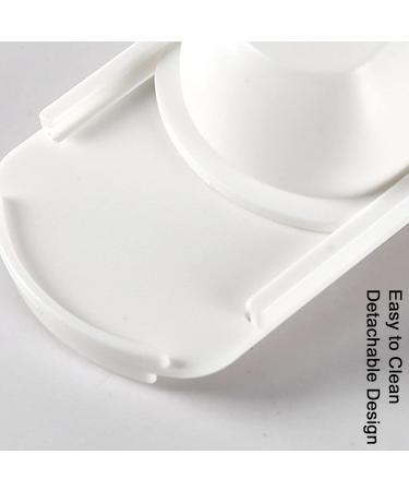 Stronrive 10 Pcs Rice Scoop Holder Case | Kitchen Utensils Holder for Serving Rice Spatula with Suction Cup | Rice Paddle Organizer for Household Kitchen Tools Stable 10 Pcs White - Buy Online on GoSupps.com