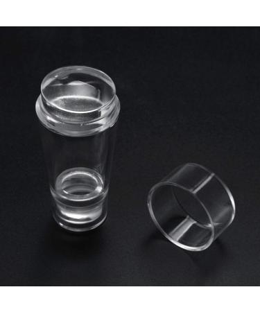 Lurrose Clear Nail Art Stamper - Jelly Silicone Tool for DIY Nail Decor | Perfect for Women Ladies & Girls - International Shipping Available - Buy Online on GoSupps.com