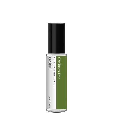 DEMETER Christmas Tree Roll On Perfume Oil 0.33 Oz Long-Lasting