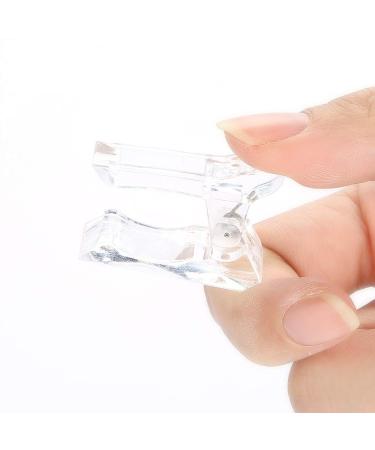 100pcs False Nail Tips & Clips - Quick Build Nail Art Kit for Salon Use | Different Sizes Available - Buy Online on GoSupps.com