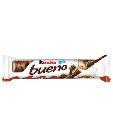 Ferrero Kinder Bueno Chocolate Bars - Milk Hazelnut Cream 6 Pack (6 x 21.5g) - International Shipping Available - Buy Online on GoSupps.com