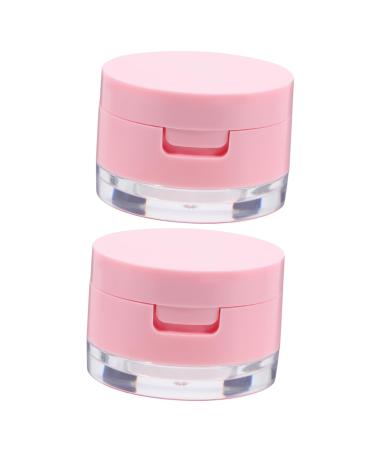 Didiseaon 2 Sets Powder Box Bulk Makeup Loose Powder Pot Glitter Makeup Powder Case Body Powder Make up 3g