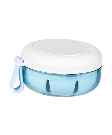 Perfeclan prosthesis container tooth storage mug with sieve basket mouth protection box robust and durable compact prosthesis bath box for cleaning