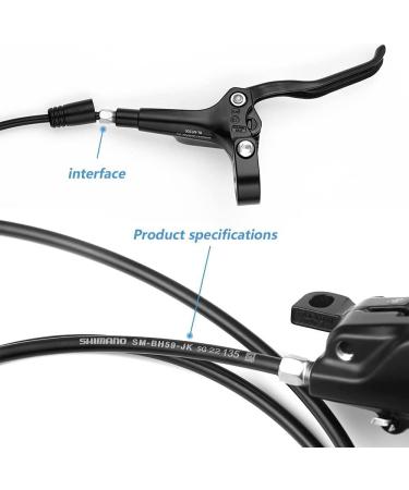 Shimano BR MT200 Hydraulic Disc Brake Set - Front 800mm Rear 1400mm | JKSPORTS - Buy Online on GoSupps.com