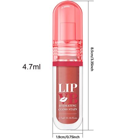 Intense Volume Plumping Lip Gloss Luscious Effect Shine 5 ml Tinted Lipstick Nourishing Repairing Oil Moisturising and Moisturizing Care - Buy Online on GoSupps.com