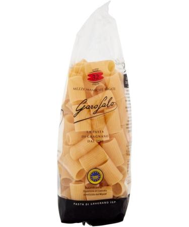  Italian Gourmet E.R. Garofalo Mezze maniche rigate N. 32 Pack of 10 Neapolitan durum wheat semolina packets with 500g of IGP pasta + 400g Italian Gourmet polpa - Buy Online on GoSupps.com