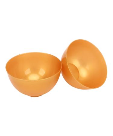 Face Mask Bowl Gold Face Mask Mixing Bowl Plastic Lightweight Reusable 10 Pieces for Salon