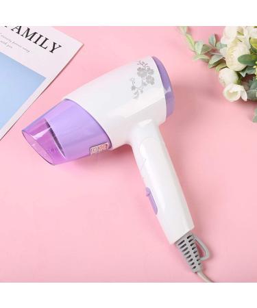 Portable Hair Dryer 1200W Mini Hair Dryer Compact Blow Dryer Folding Travel hairdryer Two Speeds Constant Temperature Protect Hair Negative Ionic Technology Frizz Free Shine Perfect for Journey small - Buy Online on GoSupps.com