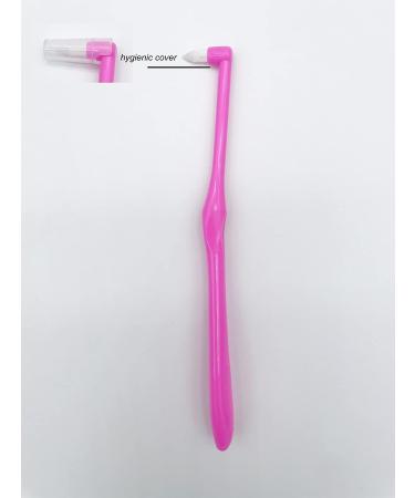 Boyizupha 7 Pcs End Tuft Tapered Trim Toothbrush Set - Compact and Medium Bristles (Color Random) - Interspace Brush for Precision Cleaning - Buy Online on GoSupps.com