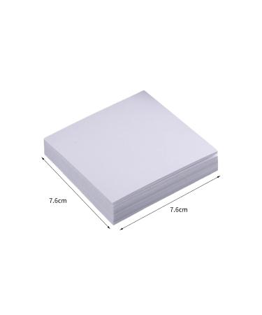 3 Pack Disposable Nail Art Drawing Plates Color Mixing Paper Pads for Nail Polish & Pigment Blending - White - Buy Online on GoSupps.com