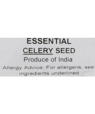 JustIngredients Essentials Celery Seeds 100g - Top Quality Celery Seeds for Cooking - Pack of 1 - Buy Online on GoSupps.com
