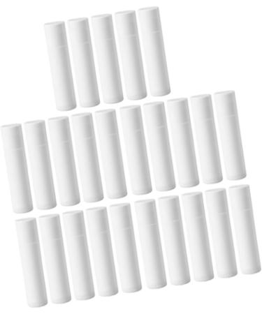 MERRYHAPY 30pcs DIY Empty Lipstick Tubes | Clear Mini Lip Balm & Cosmetic Containers for Crafts | Travel-Friendly Makeup Accessories - Buy Online on GoSupps.com