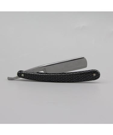 Buy Silver & Black Cut Throat Straight Razor | High-Quality Shaving Knife for Precision Grooming - International Shipping Available - Buy Online on GoSupps.com