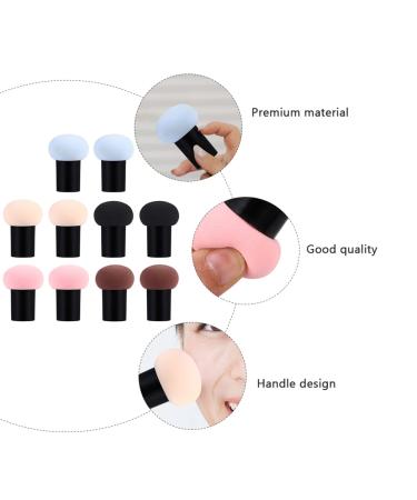 Beaupretty 20 Pcs Mushroom Head Makeup Sponge Puff - Assorted Colors - Perfect for Flawless Cosmetic Application - International Shipping Available - Buy Online on GoSupps.com