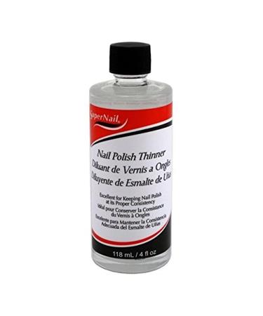 Super Nail Polish Thinner 4 Ounce (118ml) 4 Fl Oz (Pack of 1)