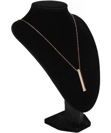 Mindful Breathing Necklace Necklace Stainless Steel Reduces Stress Portable Anxiety Whistle for Women and Men Mindfulness Deep Tool Relief Relaxation Meditation Calming Down Panic Attack(Rose Gold) - Buy Online on GoSupps.com