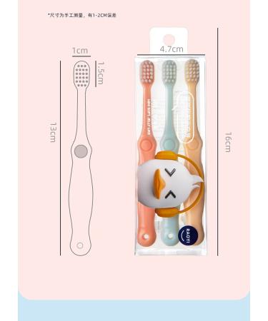 Buy 3-Piece Soft Hair Kids Toothbrush Set | Gentle & Effective Children's Oral Care - Buy Online on GoSupps.com