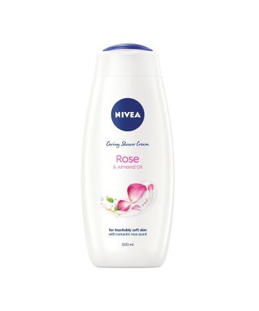 Nivea Caring Shower Gel Indulgent Moisture Rose Cream 500 ml