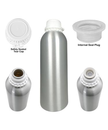 Essential Depot Ricebran Oil - 1kg - Approx. 2.2 lbs. - GC/MS Tested - in Aluminum Jar with HDPE Plug and Tear Strip Safety Sealed Resealable Cap - Buy Online on GoSupps.com