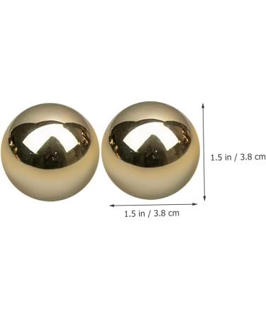 Gleavi 6 StK Gymnasikball Portable Brass Fitness Massage Balls for Hand & Body Ideal for Sports & Relaxation - Buy Online on GoSupps.com