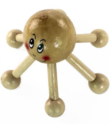 FOMIYES 5pcs Head Accessories Head Wooden Massage Tool Thai Massage Tool Trigger Point Massager Tools Portable Massager Practical Massager Head Massager Bamboo Scroll Wheel - Buy Online on GoSupps.com