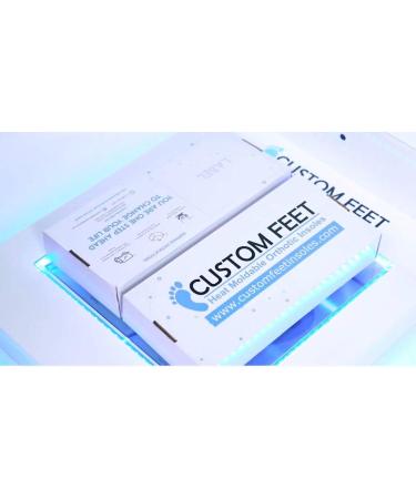 Custom FEET Personalized Orthotics Insoles for Men Women Kids - Dynamic Blue Arch Support - Buy Online on GoSupps.com