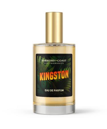 Kingston Eau de Parfum Cologne Fragrance for Men by Barberry Coast - Highly Concentrated Handcrafted EDP Creation - Inspired by the Heart of Jamaica (100ml)