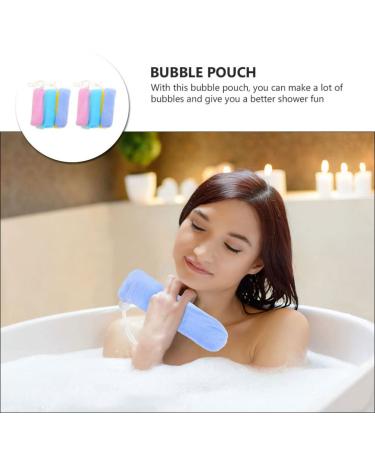 FRCOLOR 10pcs Foaming Soap Mesh Bags - Exfoliating Bath Sleeves for Soap Bars & Cleansing Pouches | Ideal for Shower & Cleaning - Buy Online on GoSupps.com