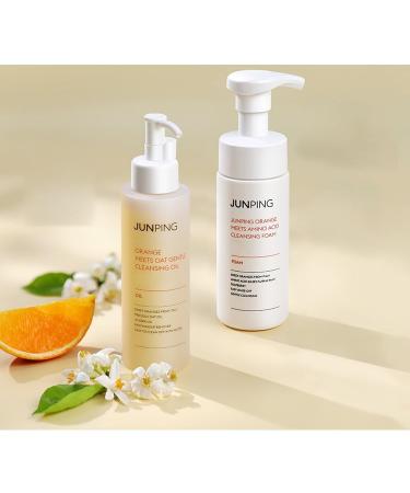 1 PC Junping Orange Meets Amino Acid Cleansing Foam Purifying Gentle Skin Foam/Makeup Remover (Orange Oat Cleansing Oil 125ml) 4.06 Fl Oz (Pack of 1) Orange Oat Cleansing Oil - Buy Online on GoSupps.com