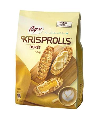 KRISPROLLS - Dorés 425G - ( Lot De 4 )