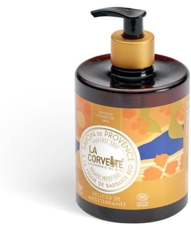  La Corvette Cosmos Organic Delices de Mediterranee Liquid Soap 500 ml - Buy Online on GoSupps.com