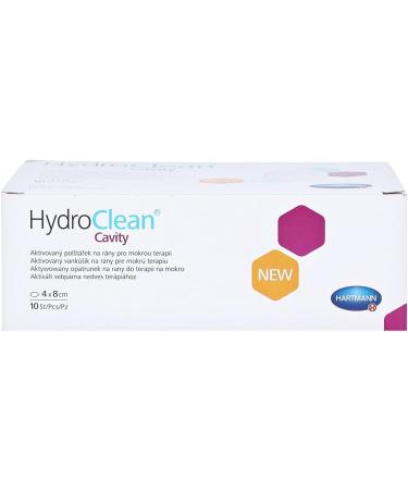 Hartmann HydroClean Cavity Compresses 4x8 cm Sterile - 10 Pcs | International Shipping - Buy Online on GoSupps.com